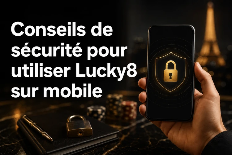 Conseils de sécurité pour utiliser Lucky8 sur mobile