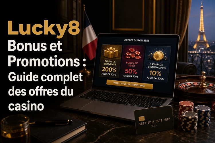 Lucky8 Bonus et Promotions: Guide complet des offres du casino