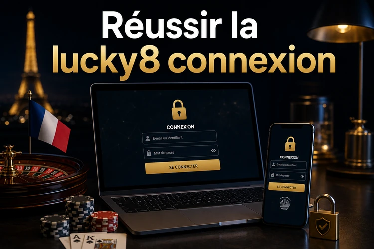 Réussir la lucky8 connexion et accéder à la plateforme