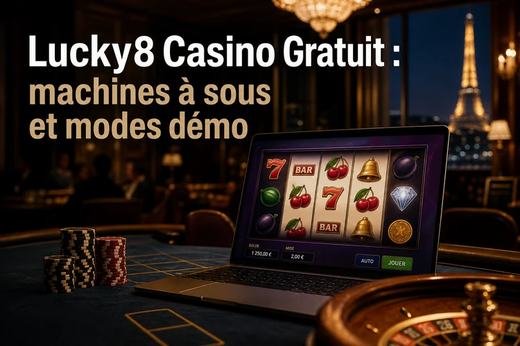 Lucky8 Casino Gratuit: Découvrez les machines à sous et les modes démo