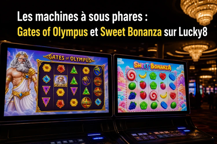 Les machines à sous phares: Gates of Olympus et Sweet Bonanza sur Lucky8